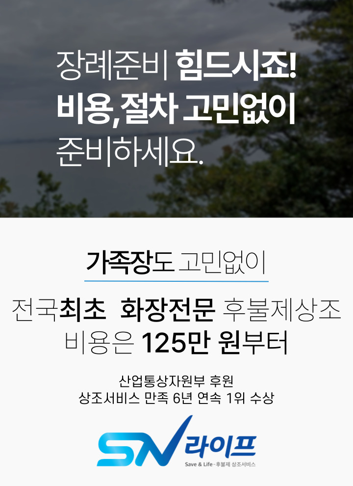장례준비125만원