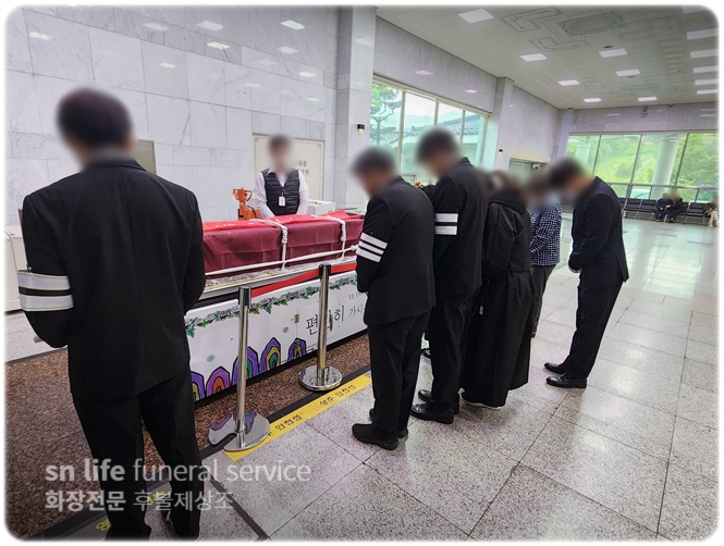 광주 VIP장례식장 비용과 운구시간, 운구인원