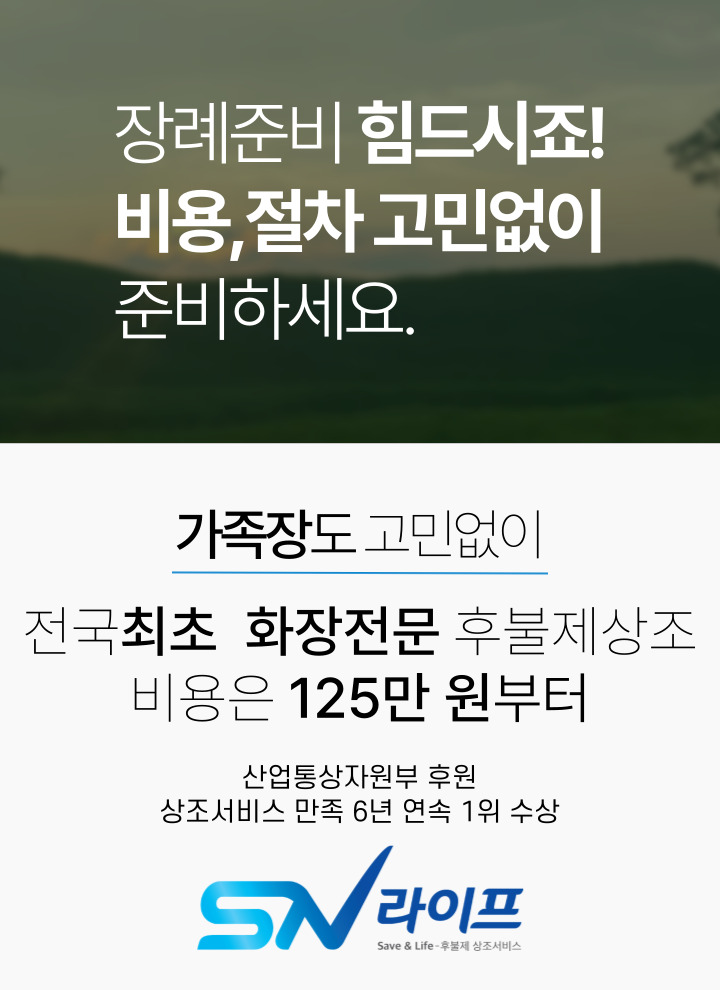 장례비125만원