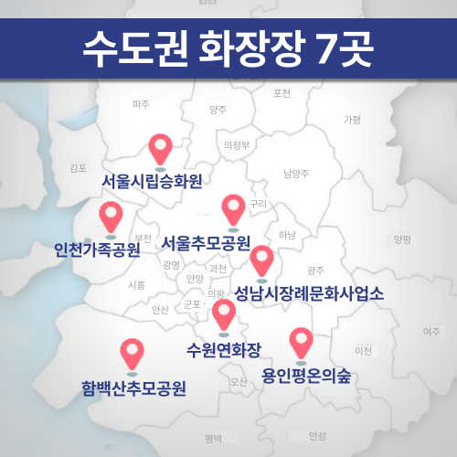 수도권 화장장 7곳