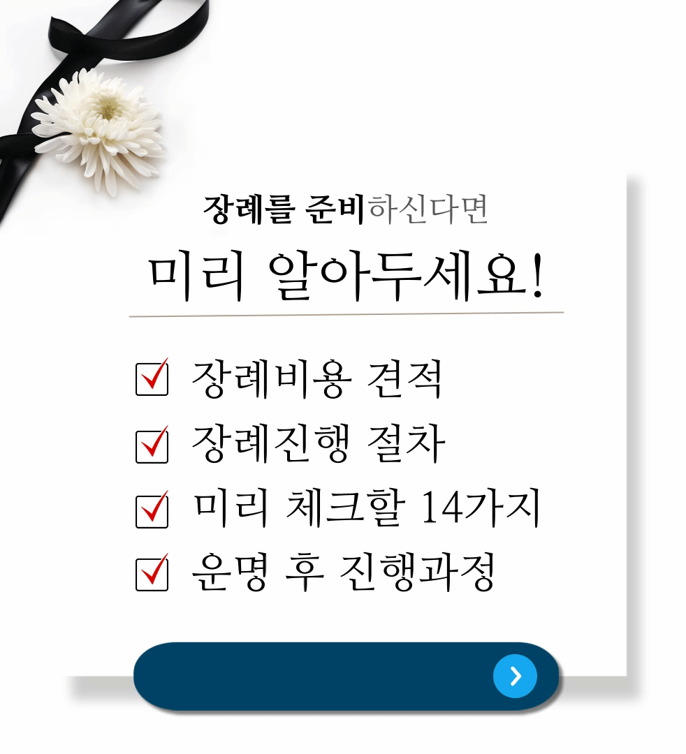 장례식 3일장 장례비용
