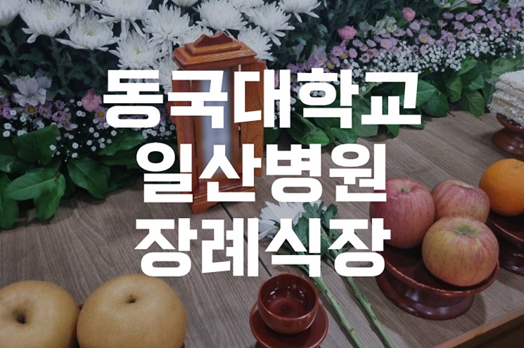 동국대학교일산병원 장례식장에서 벽제화장장까지 부친상 진행 절차