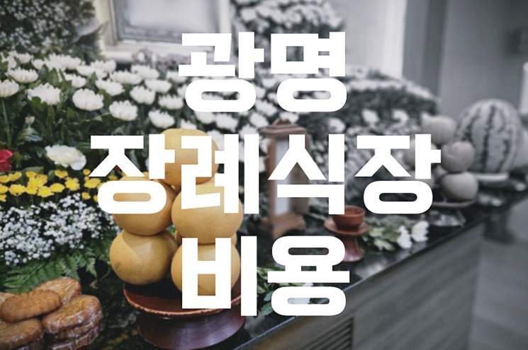 광명 장례식장 비용 추천 가격, 빈소·음식·주차까지 꼼꼼 비교