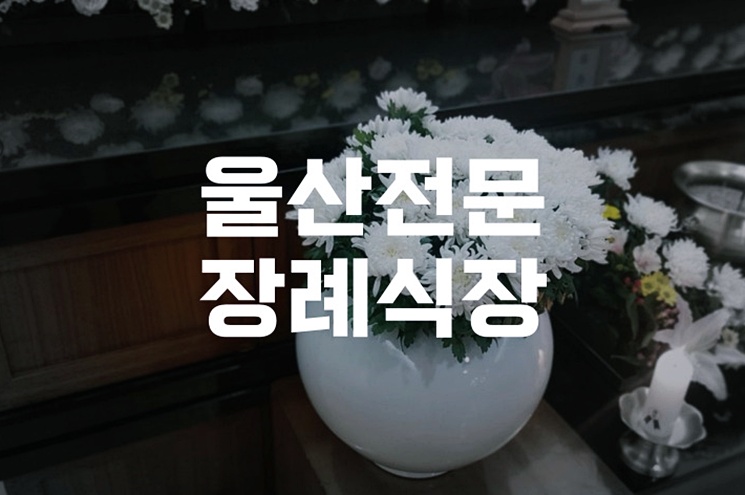 울산전문장례식장 소규모 가족장 비용 절차 한눈에 파악하기