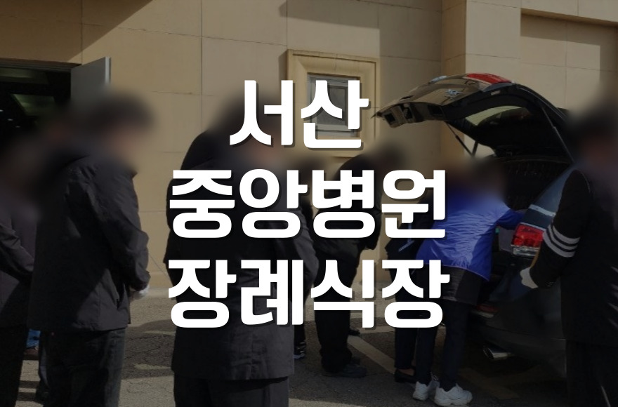 서산 중앙병원장례식장 장례 후 수목장 장례를 준비할 때