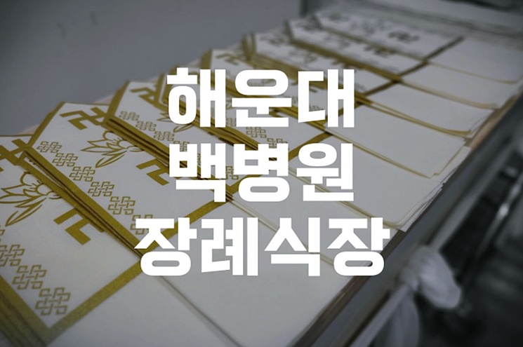 해운대백병원장례식장 바다장례 준비하기 가족을 위한 친환경 장례 안내