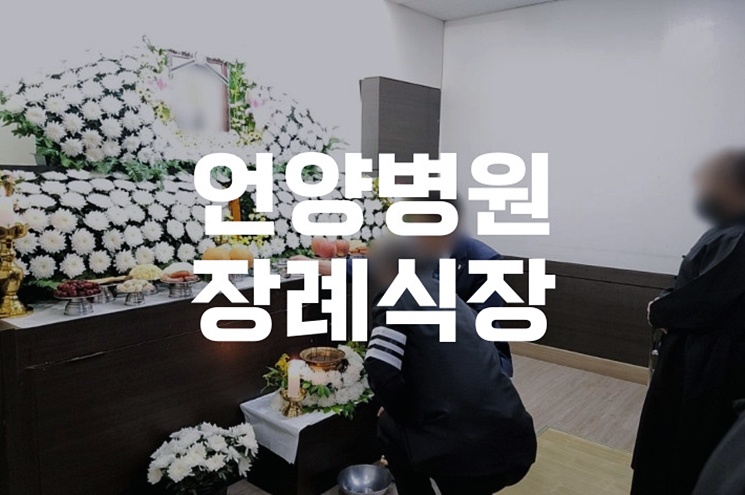 언양병원장례식장 빈소 준비부터 발인까지