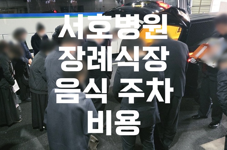 서호병원장례식장 비용 음식 주차 차분히 받아들이는 과정
