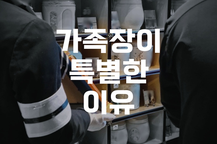 가족장이 특별한 이유 진짜 핵심만 정리