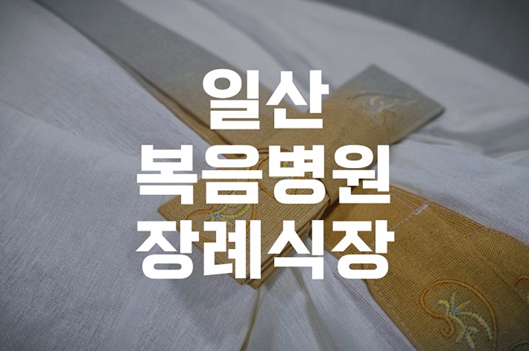 일산복음병원장례식장 모친상 진행 벽제승화원 화장장 예약부터 비용까지