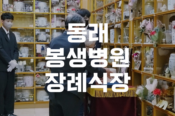 동래봉생병원장례식장 장례 준비부터 진행까지 한눈에 보기
