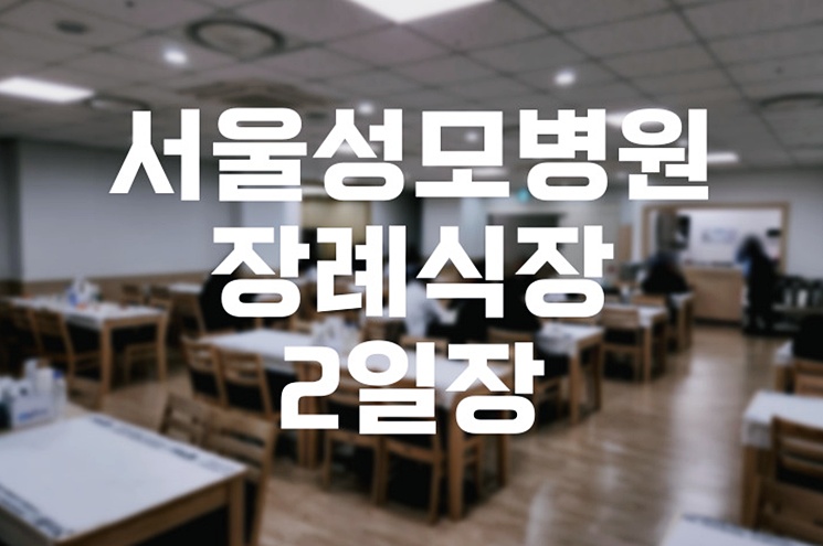 서울성모병원장례식장 2일장 비용 완벽 가이드